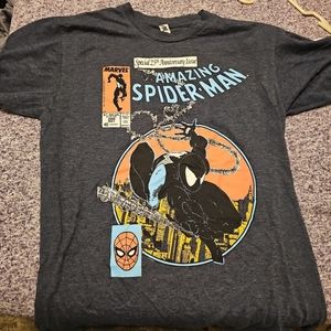 Mens Medium Spiderman Shirt